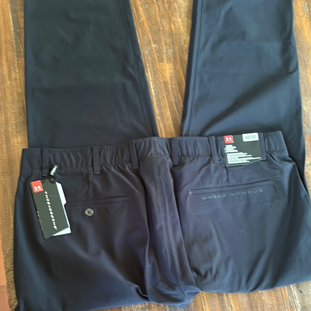 Under Armour Black Chinos Straight Leg - Picture 4 of 5